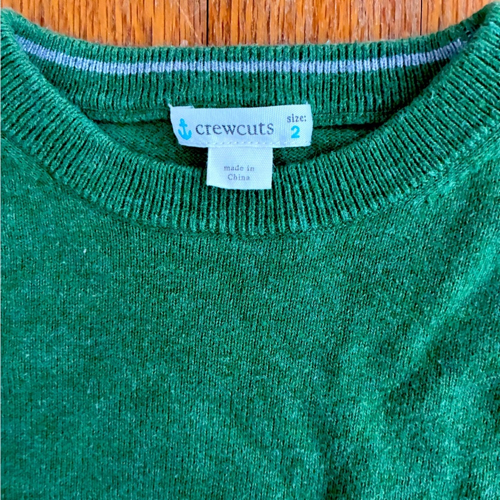 Crewcuts cashmere blend sweater